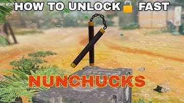 HOW TO FAST UNLOCK NUNCHUCKS COD MOBILE | MELE WEAPON SEASON 10