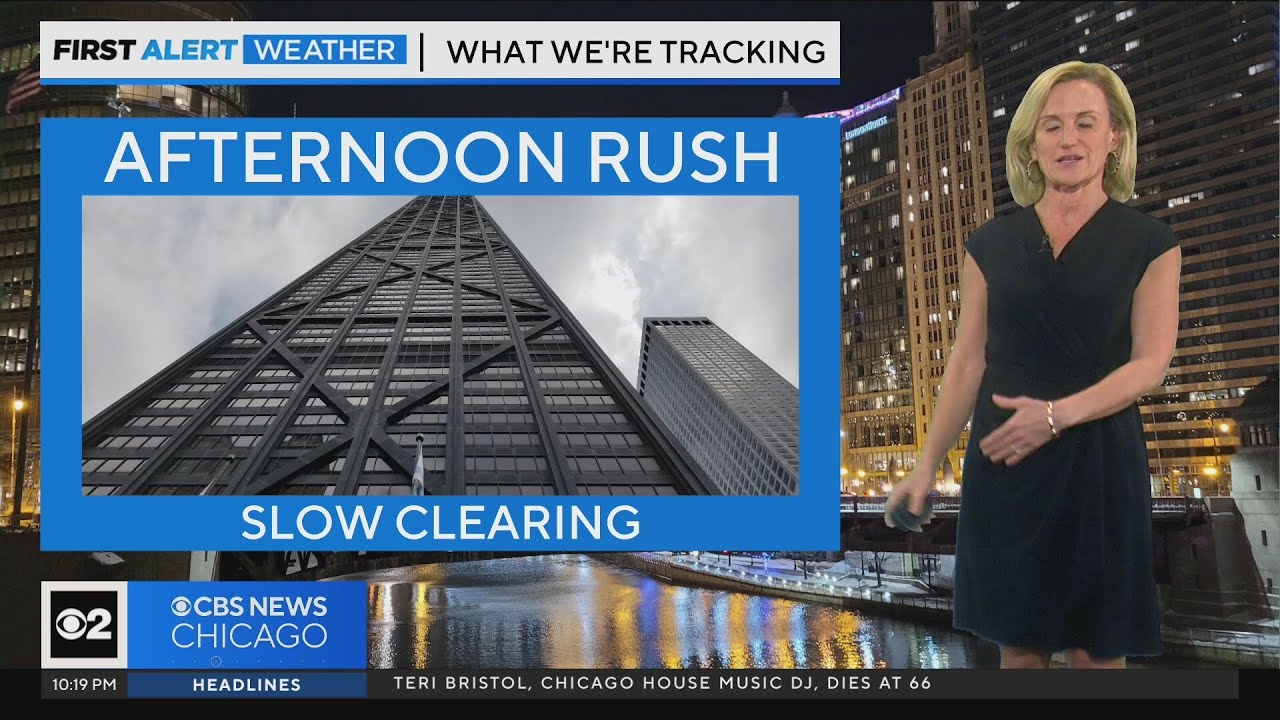 Chicago First Alert Weather: Eventual clearing Thursday - YouTube
