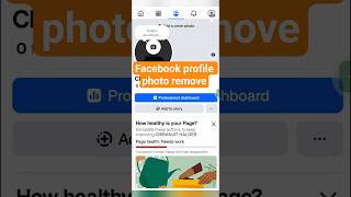 Facebook profile photo remove/how to delete Facebook profile picture/delete Facebook profile photo