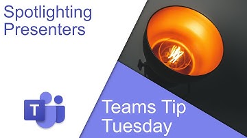 How To Spotlight Presenters in Microsoft Teams Meetings