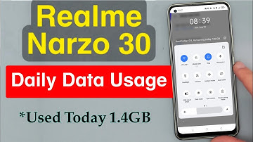 How to Set Data Usage in Realme Narzo 30 | Realme Narzo 5g Daily Data Usage Settings
