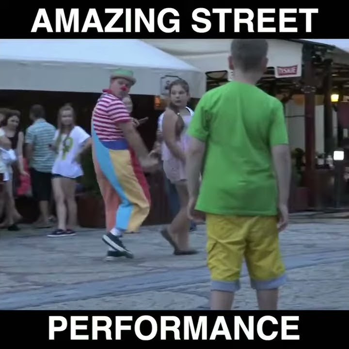 Street performance #funny #talent #street #joker #shorts