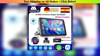 ESSGOO Universal 10" Car Radio Android 15 car - Worth Checking Out | Smart Choice | Smart Choice