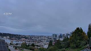 Seattle Sunset Timelapse | Bhy Kracke Park | October 13, 2026