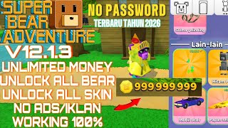 Super Bear Adventure Mod Apk New 2026  [Unlimited Money & Unlock All Skin]  screenshot 3