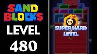Information Sand Blocks: Drop Puzzle Level 480 Walkthrough Update