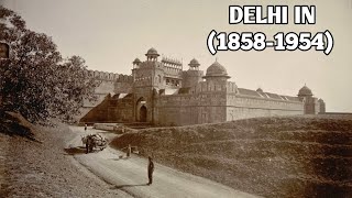 Delhi A Century Ago Old Delhi City Old View