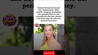 Denise Richards Talks About Plastic Surgery#short #celebrity #trend