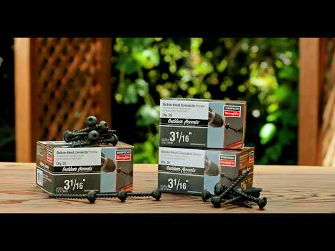 Add a New Fastener Look to Your Outdoor Accents® Project