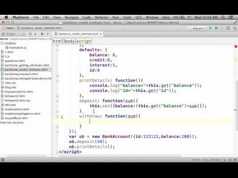 Define Model Methods in Backbone.js