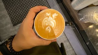 Pov : solo barista | fast magic latte ✨
