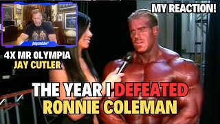 Reacting To My First Mr Olympia Win In 2006  Dethroning Ronnie Coleman