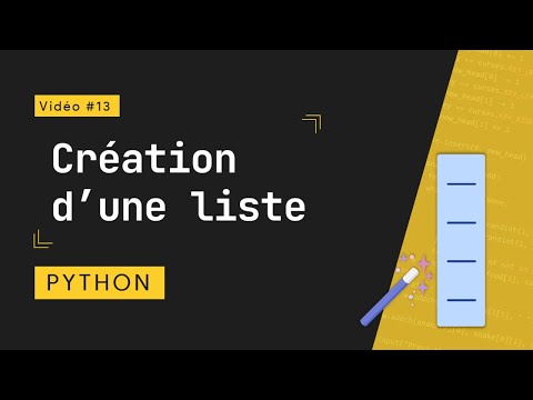 Vidéo: Qu'est-ce que la méthode de liste?