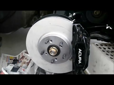 How to install Acura TL BREMBO calipers on to Acura TSX,  Honda ACCORD.