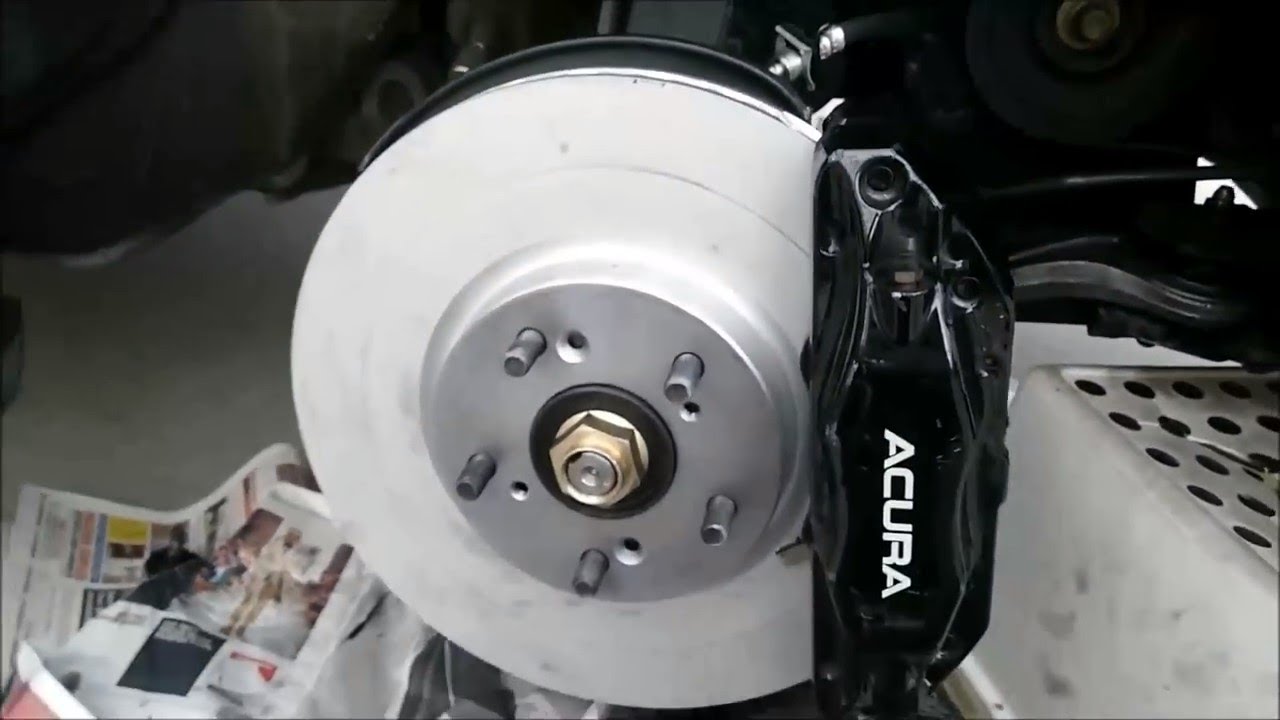How to install Acura TL BREMBO calipers on to Acura TSX, Honda ACCORD