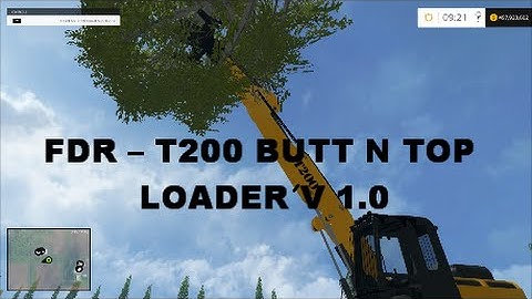 Farming simulator 2015 big log loader