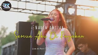 Semua Aku Dirayakan - Nadin Amizah (POP Festival 2023 Cirebon) #bucin    #nadinamizah  #rk