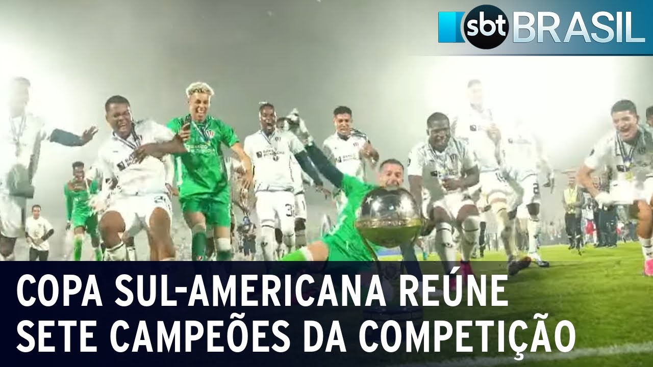 Copa Sul-Americana reúne sete campeões da competição | SBT Brasil (13/01/24)