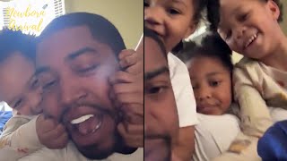 &quot;It&#39;s Too Much&quot; Scrappy Gets Jumped By His Kids After Saying He&#39;s Taking Them Home To Bambi! 🥊