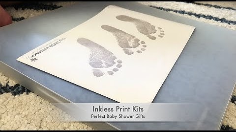 Inkless Print Kit for baby hand and footprints
