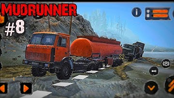 Mudrunner mission - 8 | Delivery mission | Easy Trick to Complete