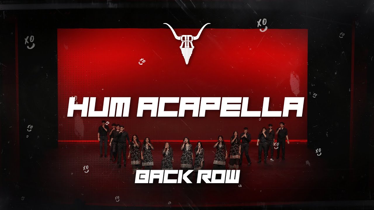 [Exhibition] Hum Acapella | Back Row | Raas Rodeo 2025 | Groove with XO ...