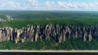 Бескрайняя Якутия  «Стена» на Севере  Ленские столбы в цифрах и фактах