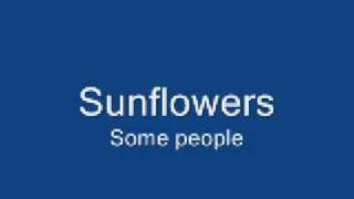 Sunflowers - some people