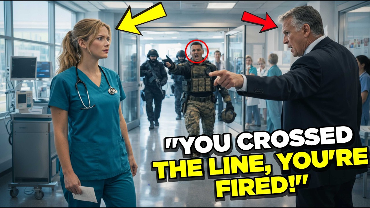 They Fired the Rookie Nurse for “Overstepping” — Minutes Later, Special Ops Called Her Name