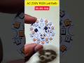 AC 230V rgb bulb test 🤘 #circuitstories #diyprojects #electronics #rgbled