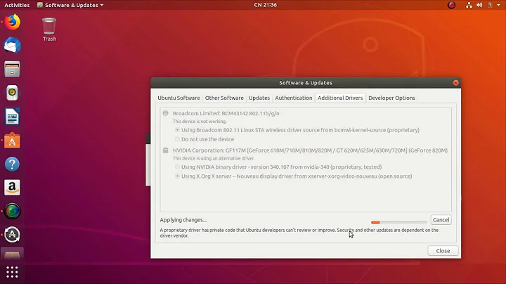 Ubuntu - Cài driver wifi cho ubuntu 18.04