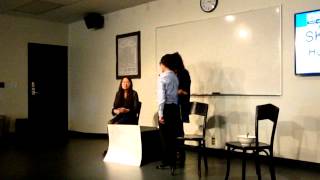 Theresa Dudeck's Impro students put on a skit screenshot 5