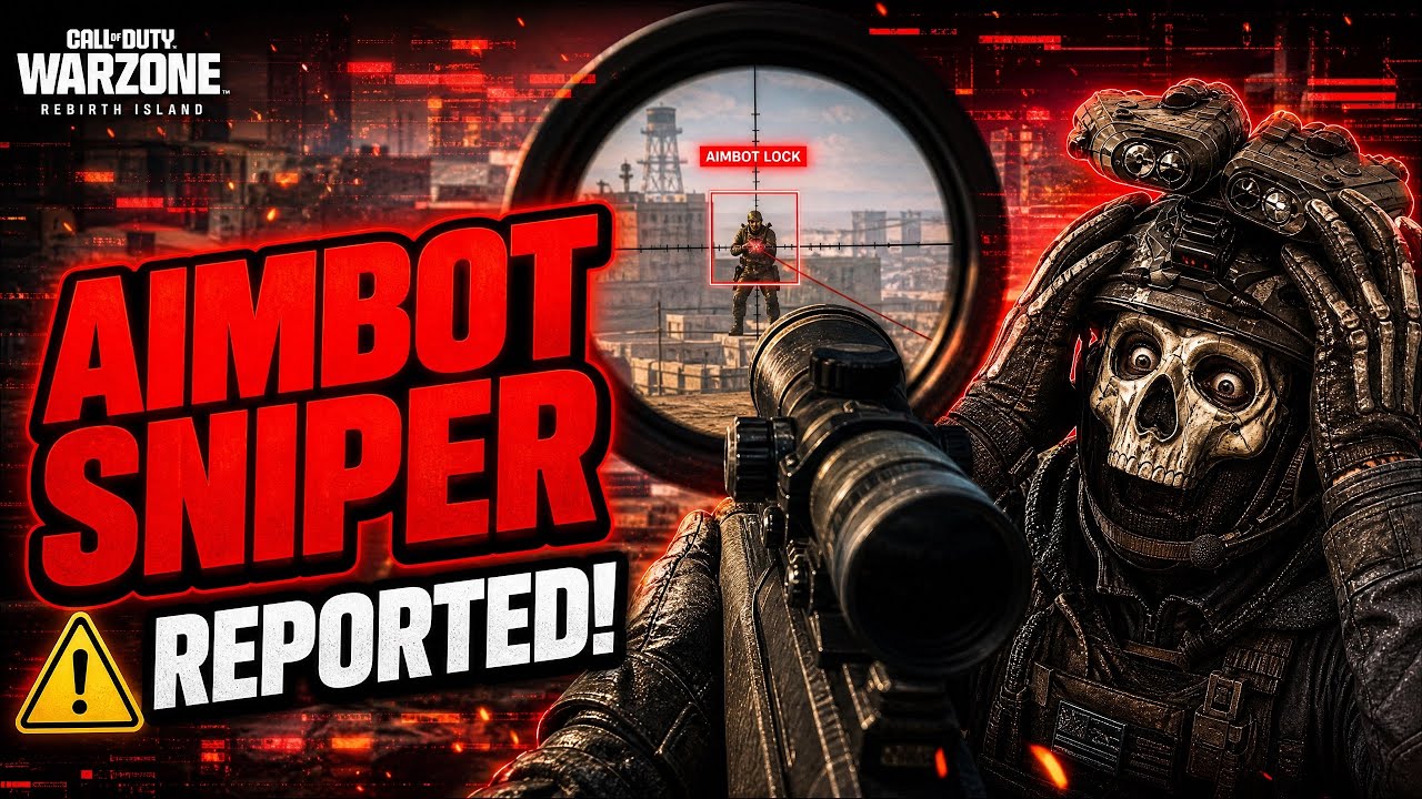 GETTING KILLED IN WARZONE (SNIPER AIM BOT)
