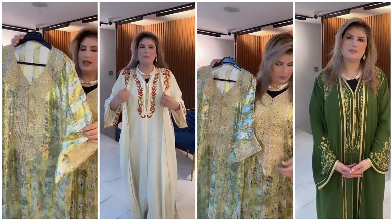 عشاق القفطان غير 250 درهم كولكسيون ديال الوان كتحمق لطلب 0773709060