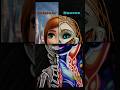 Anna (Frozen) in Horror &amp; X-Ray &amp; Neon style | Senbo_art