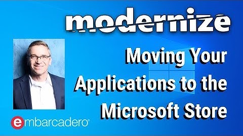 Moving Your App to the Microsoft Store, with Olaf Monien