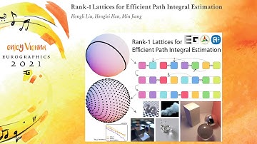 Rank-1 Lattices for Efficient Path Integral Estimation | Eurographics