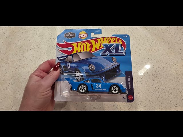 Hot Wheels XL Porsche 934.5 Sports Car Un-Carding Unboxing Show