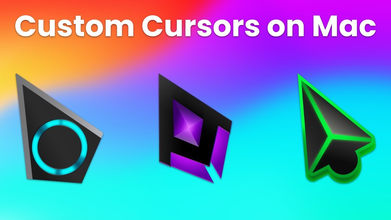 MacBook Pro cursor – Custom Cursor