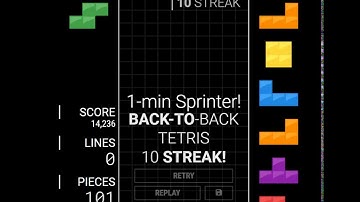 (tetr.js enhanced/sh*tpost) Sprint 56.94s but every configurable delay setting is set to maximum