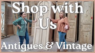 ANTIQUE SHOP WITH US IN FORNEY, TX | Dream Doors for Our Cabin Project | FARMHOUSE LIVING