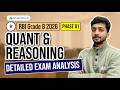 RBI Grade B Phase 1 2026 | Quant + Reasoning Detailed Paper Analysis | Anuj Jindal