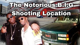 The Notorious B.I.G. 1997 Shooting Location
