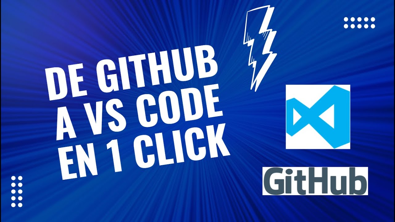ouvrir un projet GitHub avec un VS Code en ligne - YouTube