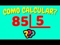 COMO CALCULAR 85 DIVIDIDO POR 5?| Dividir 85 por 5