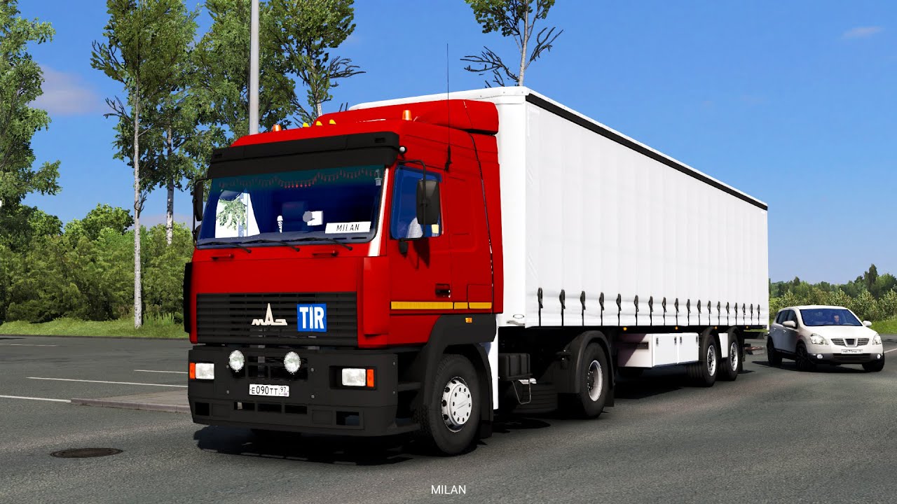 Maz 5340/5440/6430A8 Reworked - Euro Truck Simulator 2 Mod  