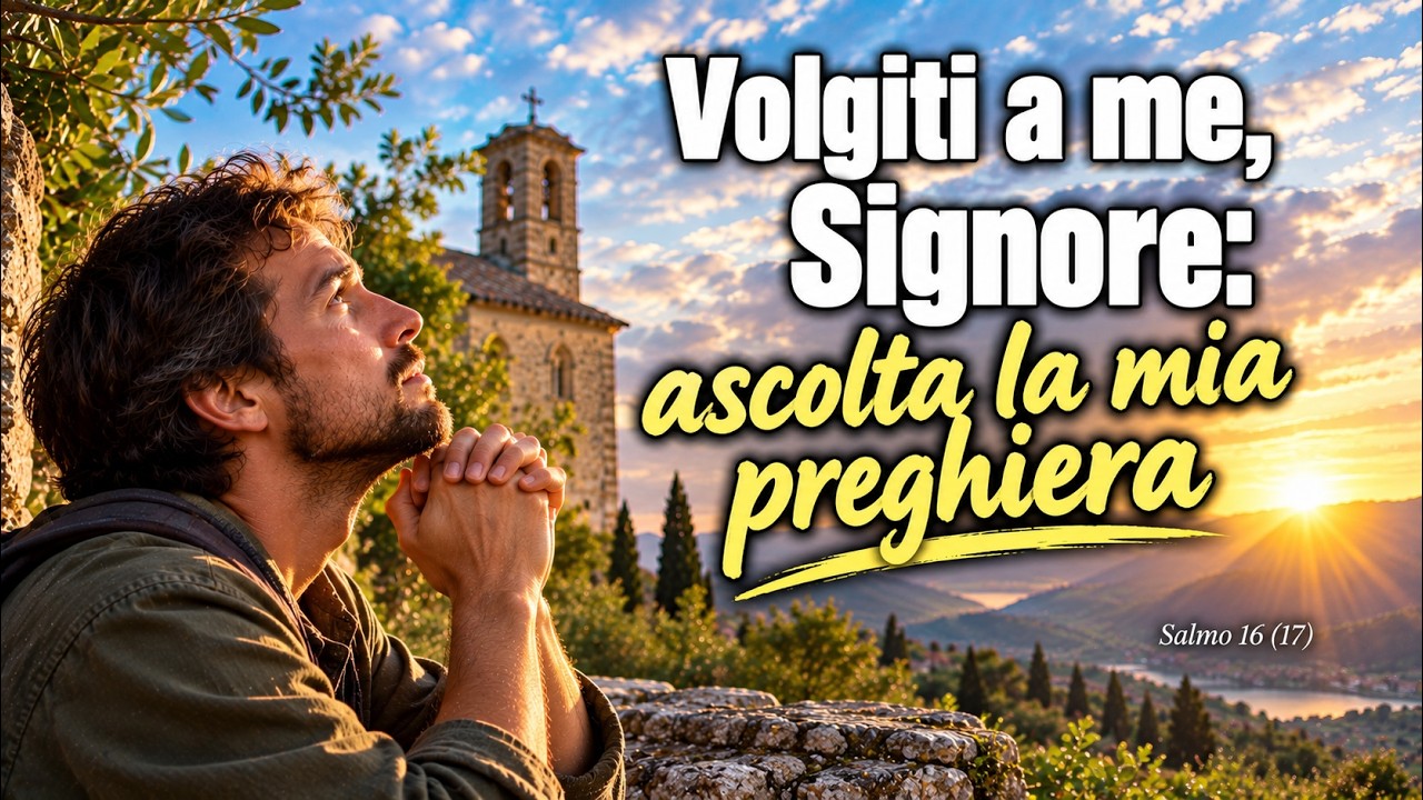 Volgiti a me, Signore: ascolta la mia preghiera