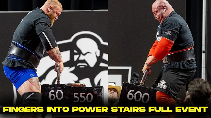 2024 STRONGEST MAN ON EARTH FULL FINGAL FINGERS INTO POWER STAIRS EVENT