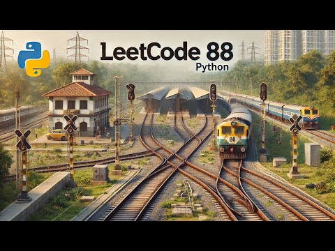 LEETCODE 88 : PYTHON SOLUTION TO MERGE 2 SORTED ARRAYS