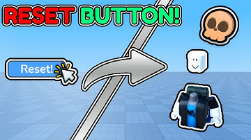 HOW TO MAKE RESET BUTTON! | Roblox Studio